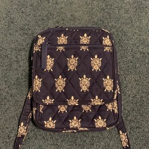 Vera Bradley navy and white turtle purse.